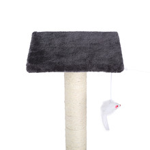 Charcoal Lite 3 Tier Cat Tree with Scratching Post